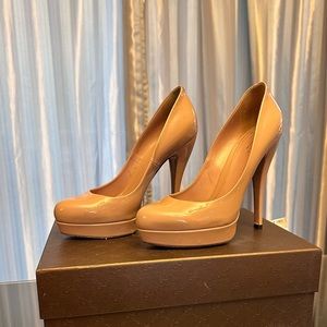 Gucci Cipria patent leather Heels